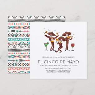 Convite de Festa Cinco de Mayo