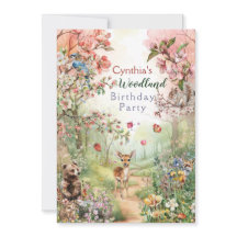 Convite de Festa da Floresta