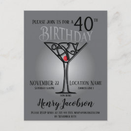 Convite de festa de aniversário