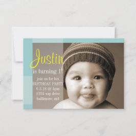 Convite de festa de aniversário | Um Segmento Amar