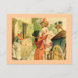 Convite de festa de cartas do século XVIII em esti