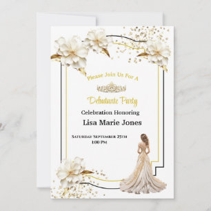 Convite de Festa de Debutante