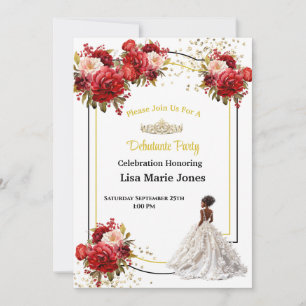 Convite de Festa de Debutante
