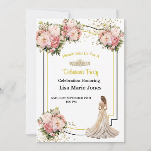 Convite de Festa de Debutante