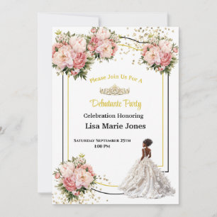 Convite de Festa de Debutante