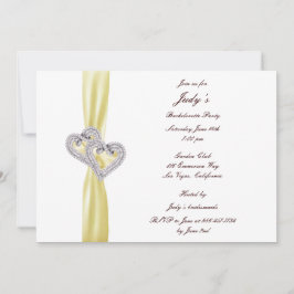 Convite de festa de despedida de solteira em forma