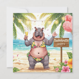 Convite de Festa de Despedida de Solteira na Praia