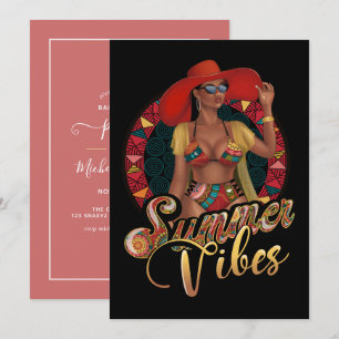 Convite de Festa de Despedida de Solteira Vibes de