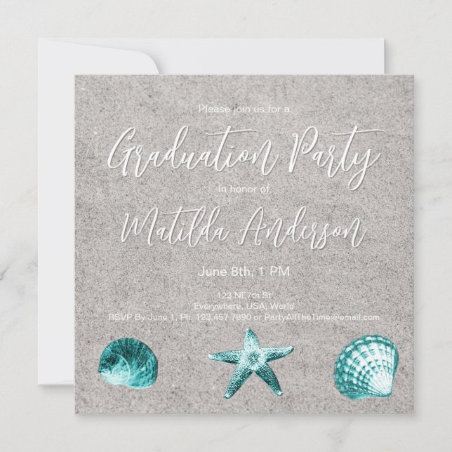 Convite de festa de formatura (Frente)