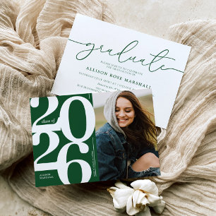 Convite de Festa de Formatura de 2026 com Foto Ver