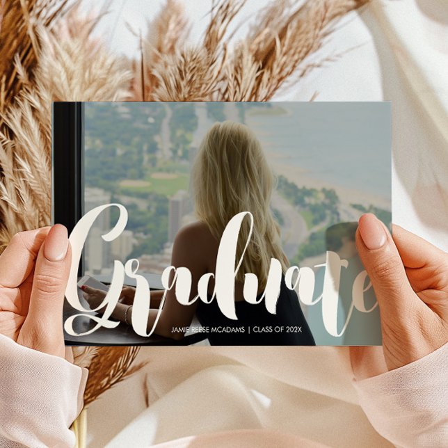 Convite de Festa de formatura de Fotografias Minim (Criador carregado)