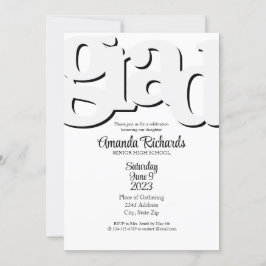 Convite de Festa de Formatura DIVERTIDA E ESPETACU