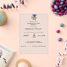 Convite de Festa de Formatura Moderna – Elegante C
