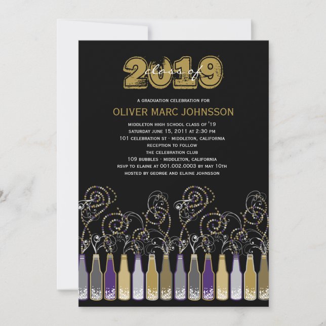 Convite de Festa de Formatura para Celebração Espu (Frente)