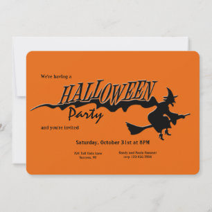 Convite de Festa de Halloween