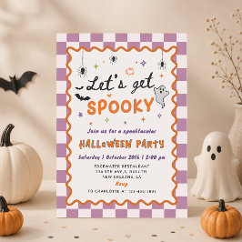 Convite de Festa de Halloween Assustador