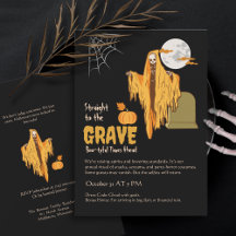 Convite de Festa de Halloween | Convite de Humor E