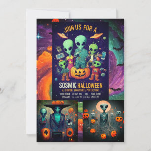 Convite de Festa de Halloween para Adultos
