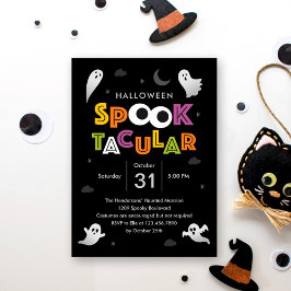 Convite de Festa de Halloween Spooktacular