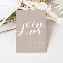 Convite de Festa de Ingresso em Todas as Oportunid