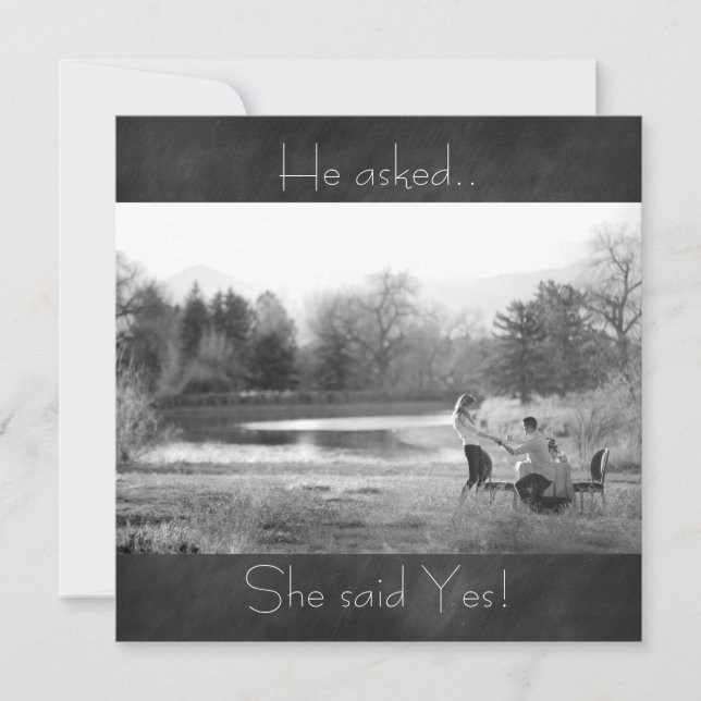 Convite de Festa de noivado (Frente)