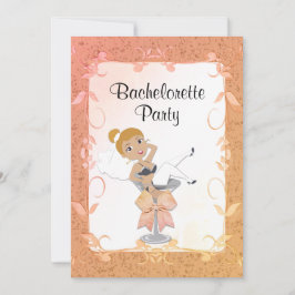 Convite de Festa de solteira RedHead