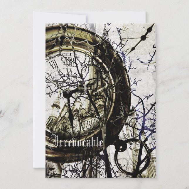 Convite de festa do Surreal Halloween (Frente)