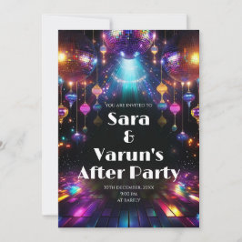 Convite de festa e casamento de jovens indianos di