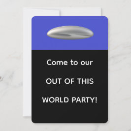 Convite de Festa Fora deste Mundo