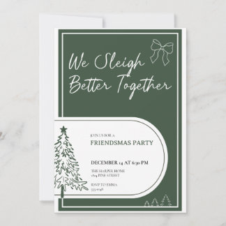 Convite de Festa Friendsmas, Convite de Natal