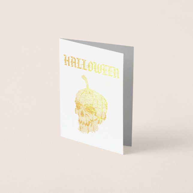 Convite de festa Halloween (Frente)