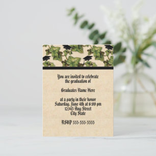 Convite de Festa Ivy de Graduação