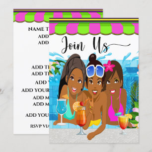 Convite de Festa Ladies Day Out