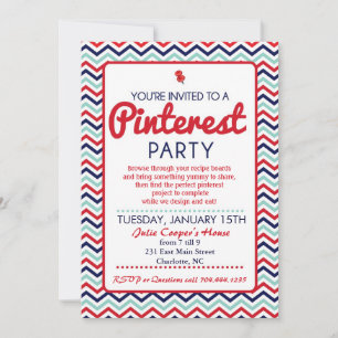 Convite de Festa no Pinterest