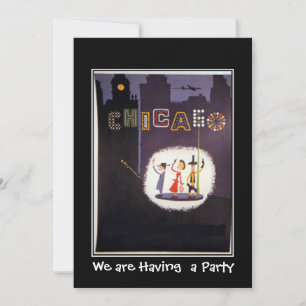Convite de Festa Particular em Chicago
