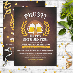 Convite de festa personalizado e divertido para o