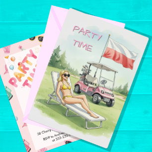 Convite de Festa Polonesa, Golfe, Polônia, Anivers