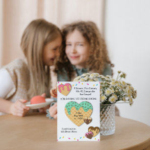 Convite de festa social de sorvete fofo