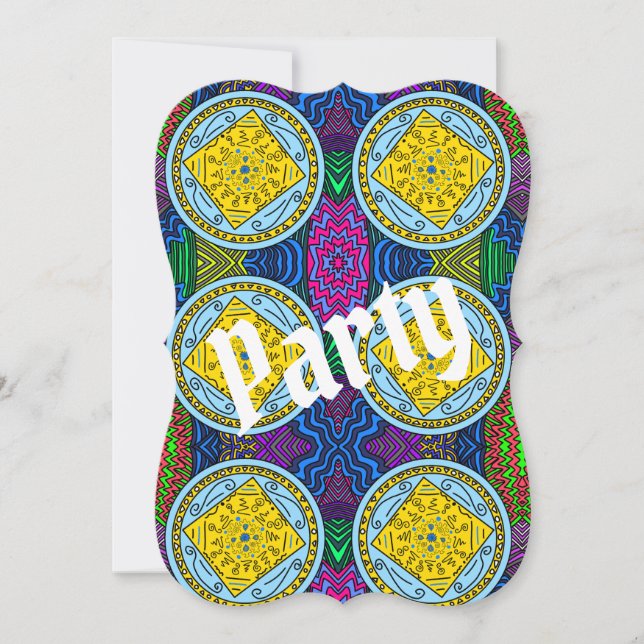 Convite de festas (Frente)