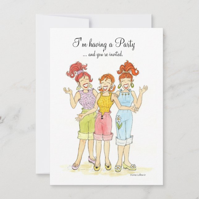 Convite de festas (Frente)