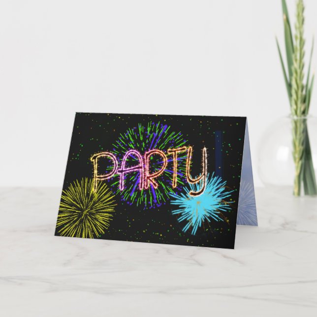 Convite de festas (Frente)