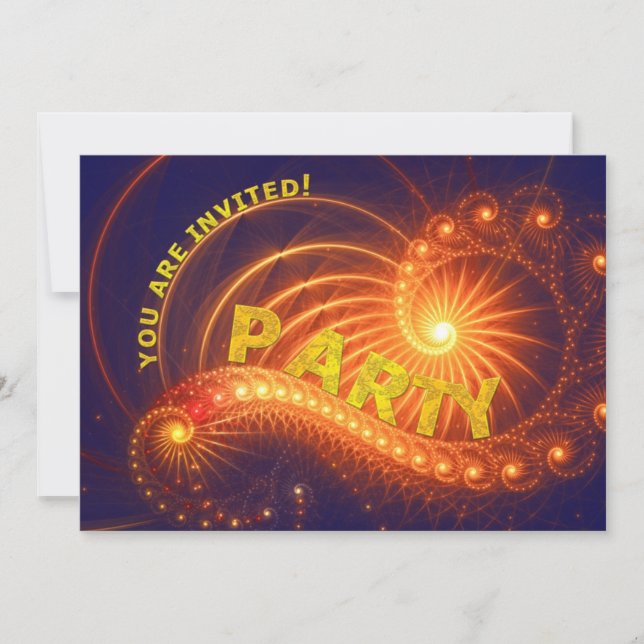 Convite de festas (Frente)