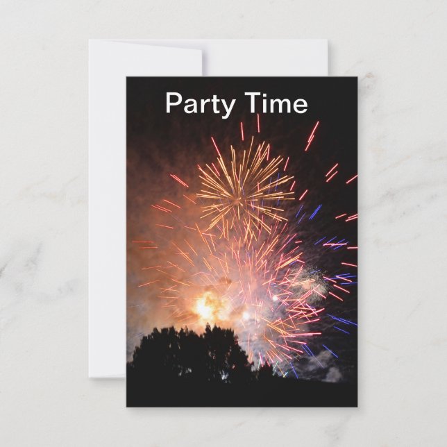 Convite de festas (Frente)