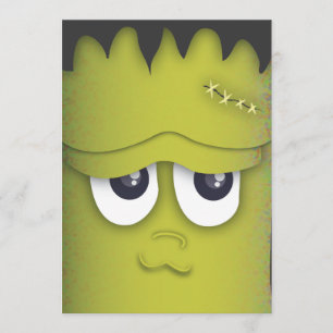 Convite de festas assustador do Dia das Bruxas da