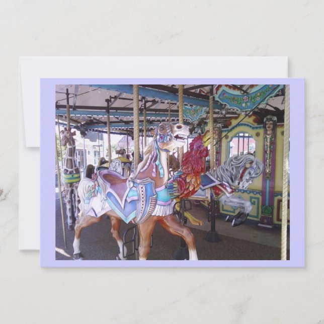 CONVITE DE FESTAS CAROUSEL (Frente)