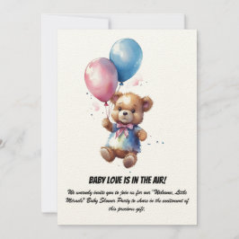 Convite de festas chá de fraldas