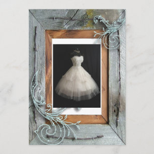 Convite de festas Chic Country Chá de panela Tea