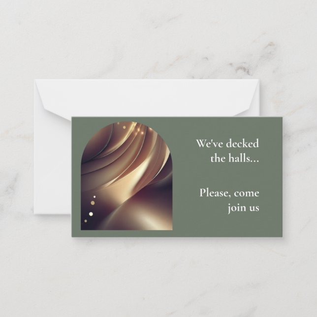 Convite de festas corporativo de negócios (Frente)