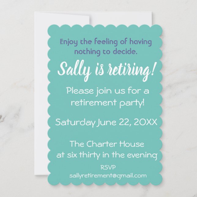 CONVITE DE FESTAS DA APOSENTADORIA COM CITAÇÕES (Frente)