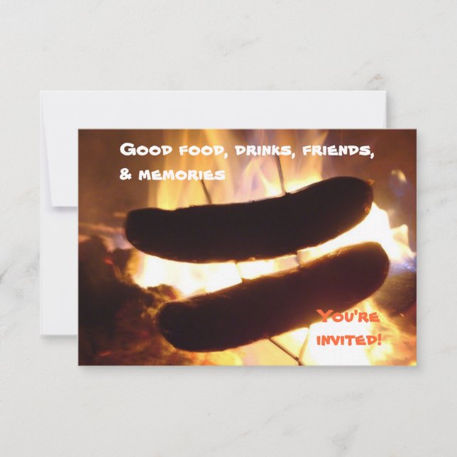 Convite de festas da celebração do verão (Frente)